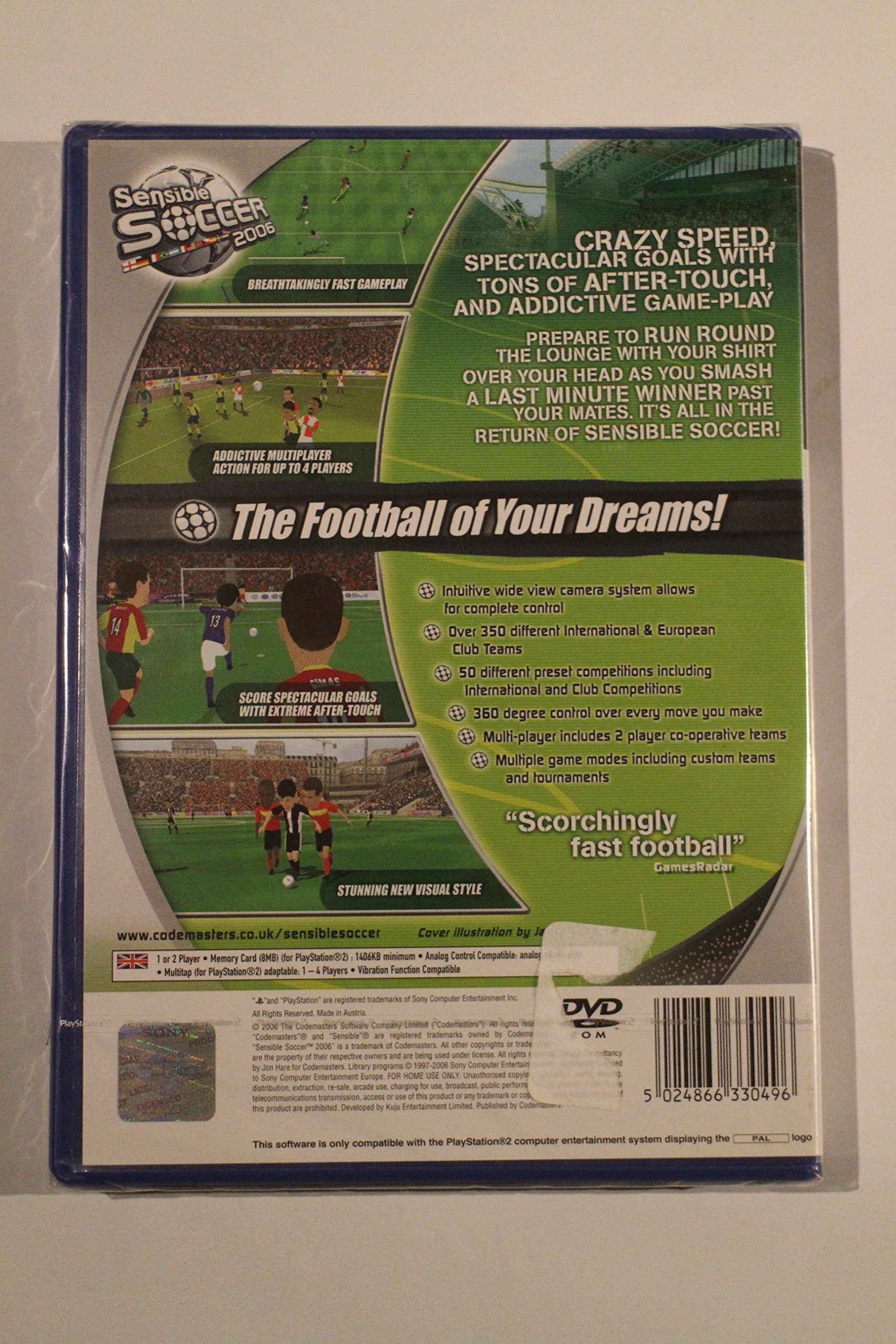 Amazon.com: Sensible Soccer 2006 (PS2) by Codemasters : Everything